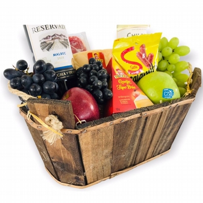 Cesta Elegância Da Época 